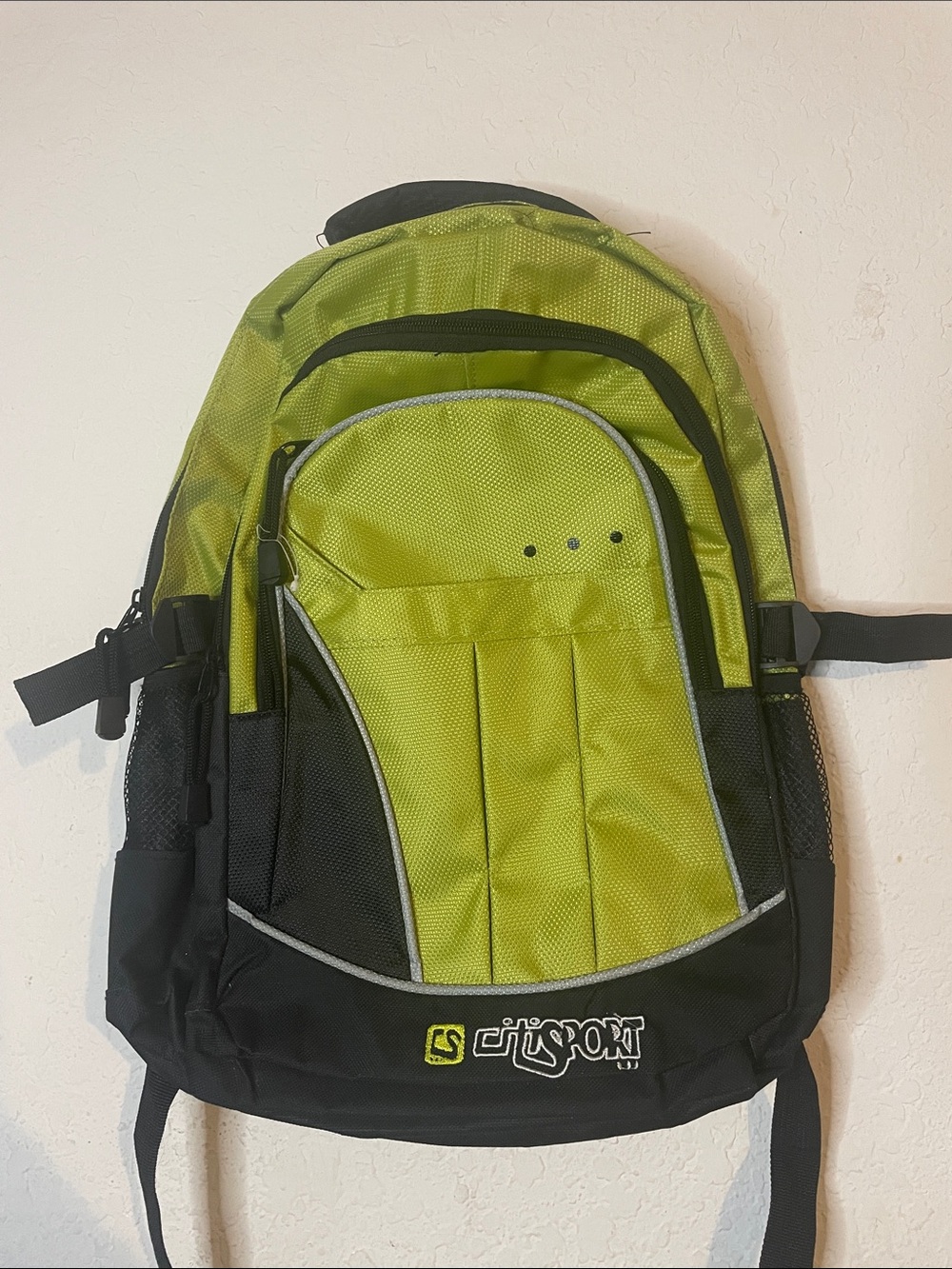 Kids Green and Black Backpack
